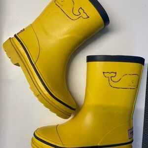 VINTAGE KIDS VINEYARD VINES RAIN BOOTS UNISEX